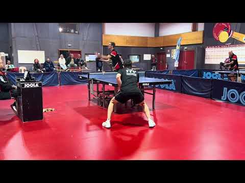 FFTT - Julien Meurant (Valenciennes) Vs Matteo Roussel (Vincennois)