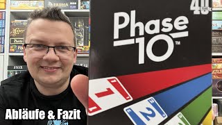 Phase 10 - Das Kartenspiel (Mattel) - Der Klassiker ab 7 Jahren