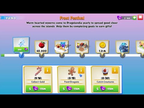 #DML Dragon Mania Legends - Frost Festival Event