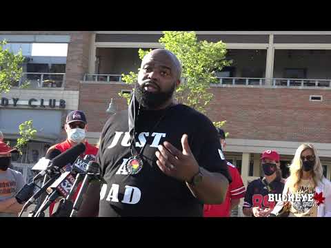 BIG 10 Parents Protest At Conference Headquarters Had A Sad Turnout