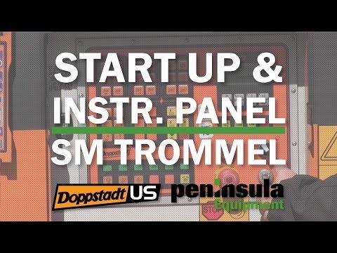 Doppstadt Trommel - SM Start Up and Instrument Panel