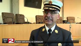 Rome Fire Department holds ceremony
