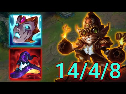 Bot Ziggs VS Ezreal Highlights | Pentakill | EUW Master | 12.11