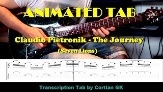 Download lagu [TAB] Claudio Pietronik - The Journey (Seven Lions) Guitar solo version - ANIMATED TAB by Cortlan GK mp3