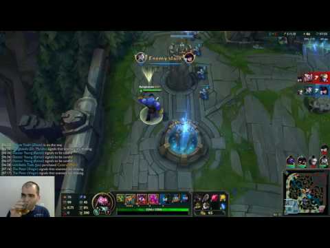 Dr. Mundo vs Tryndamere, top lane, with commentary