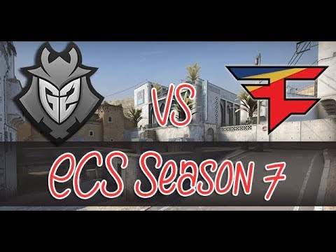[CS:GO] G2 VS FaZe - ECS Season 7 - Dust2 (Map 1)