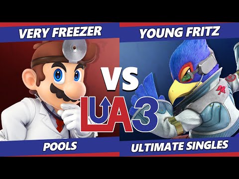 LEVELUP Arena 3 - Very Freezer (ROB, Dr. Mario) Vs. Young Fritz (Falco) SSBU Ultimate Tournament