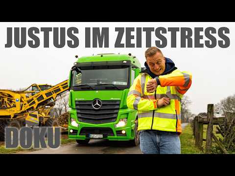 Trucker Justus transporting sugar beets! 🚛 From field to factory | Documentary