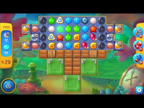 Fishdom  Level 7351 - 7360  (Fist Try) 🐠