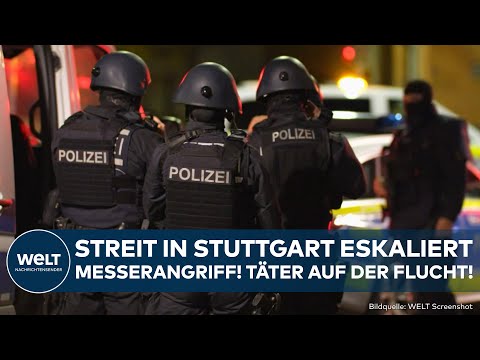 STUTTGART: Schock in Wangen! Messerangriff nach Streit! Täter ist flüchtig