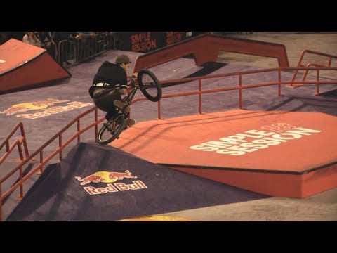 Simple Session 18 - Garrett Reynolds BMX Street 🥇winning run |  #BMX // HashBMX.com
