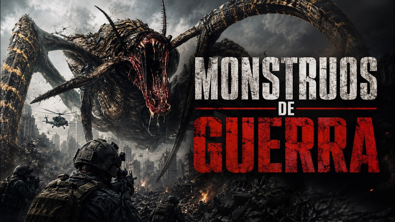 Monstruos de Guerra PELÍCULA COMPLETA | Películas de Monstruos Gigantes | LA Noche de Películas