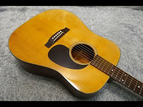Rare model Vintage Tokai '80s Cat's Eyes TCM-40 Solid Spruce