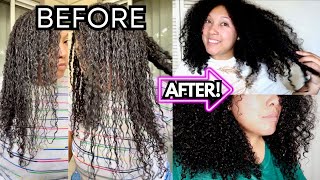 I ACCIDENTLY DESTROYED MY CURLS 😩 6 MONTH HEALTHY HAIR JOURNEY *DETAILED*