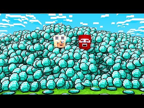 MINECRAFT ABER MIT UNENDLICH DIAMANTEN!