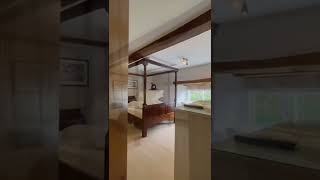 A sneak peak at cockerel room 2, our four poster bedroom.