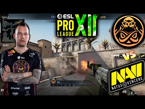 🇫🇮 ENCE Allu ON FIRE vs 🇺🇦 NAVI DUST2 POV HIGHLIGHTS - ESL Pro League Season 12 Europe