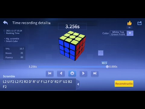 Different Sub 4 on CubeStation (Single: 3.25)