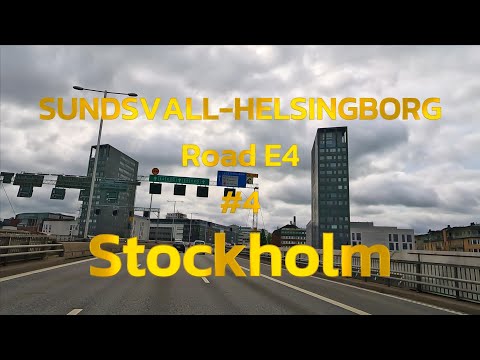 Die schönste Strecke entlang der E4 von Sundsvall nach Helsingborg durch Stockholm