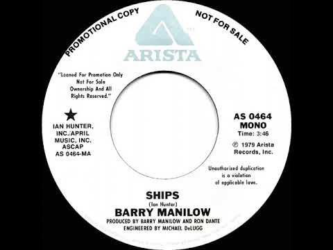 1979 Barry Manilow - Ships (mono radio promo 45)