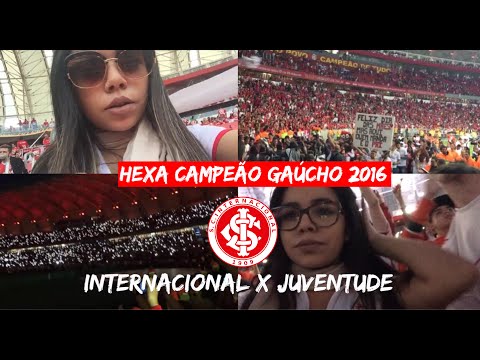 VLOG! INTERNACIONAL 3x0 HEXACAMPEÃO GAÚCHO 2016