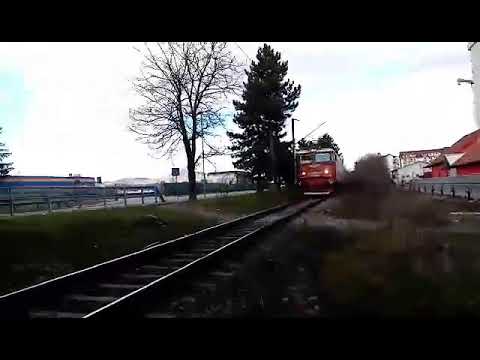 EA361 cu Trenul R4105 Bistrița Nord-Cluj Napoca