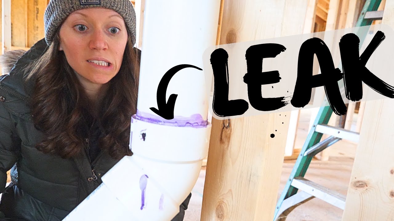 Pressure Testing Our Drain-Waste-Vent Pipes