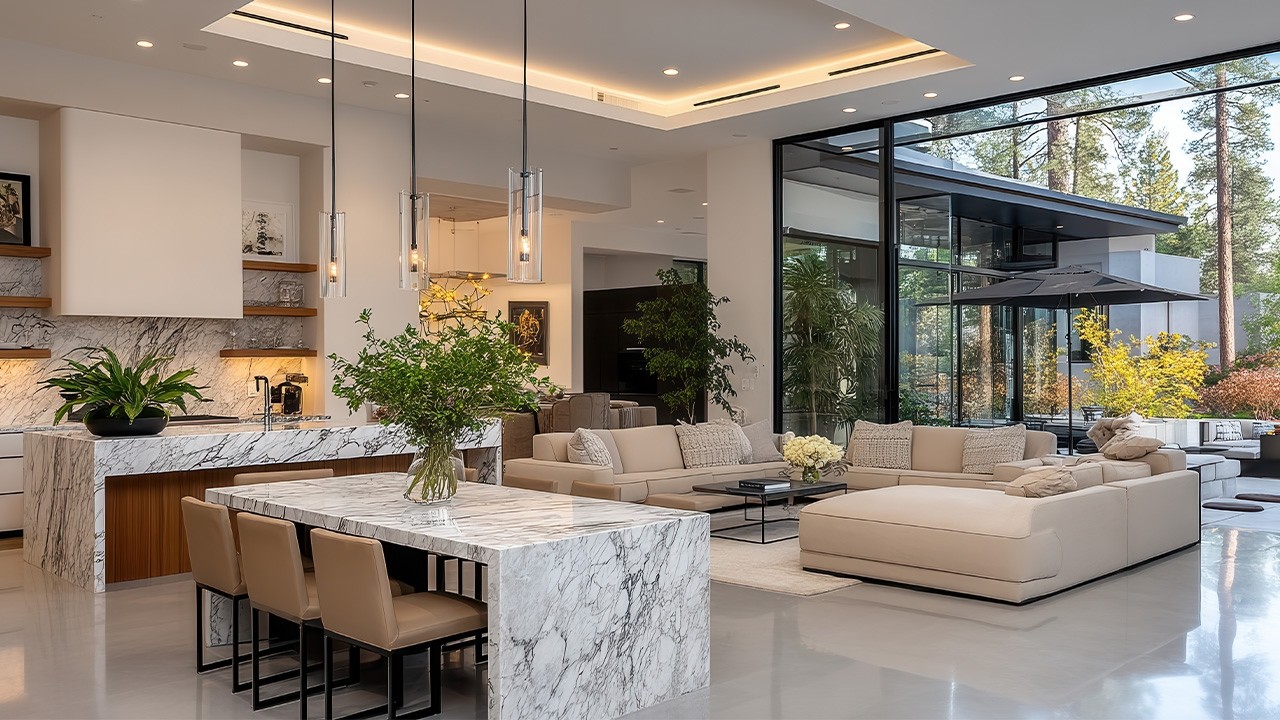 2026 Living Space Trends: Creating Serene Open Plan Layout Interior Design