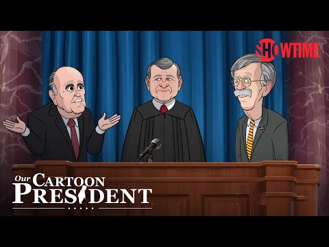 'Cartoon Trump's Impeachment Trial Kicks Off' Ep. 301 Cold Open | Our Cartoon President | SHOWTIME