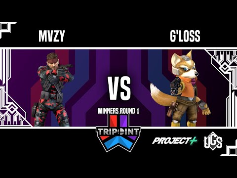 Tripoint Smash 202 - Winners Round 1 - MVZY(Snake) Vs. g'Loss(Fox)