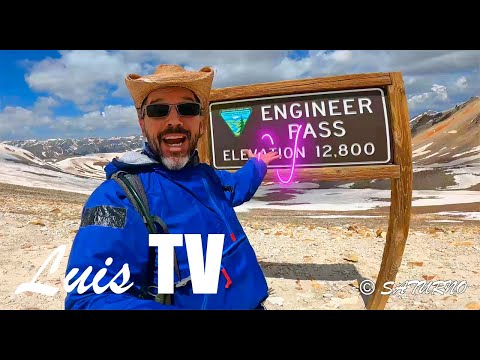 Luis TV. Alpine Loop Feature. Animas Fork, Engineer Pass, Lake City and Cinnamon Pass on the WR250R.