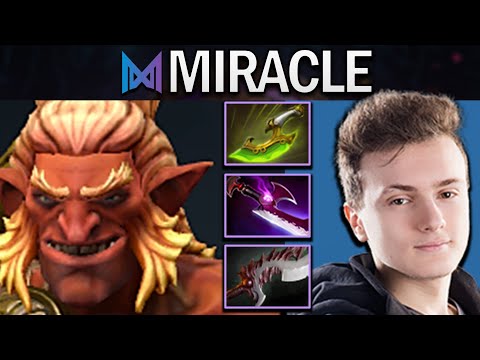 Troll Warlord Dota 2 7.32 Gameplay Nigma.Miracle with Triple Blade Build - TI12