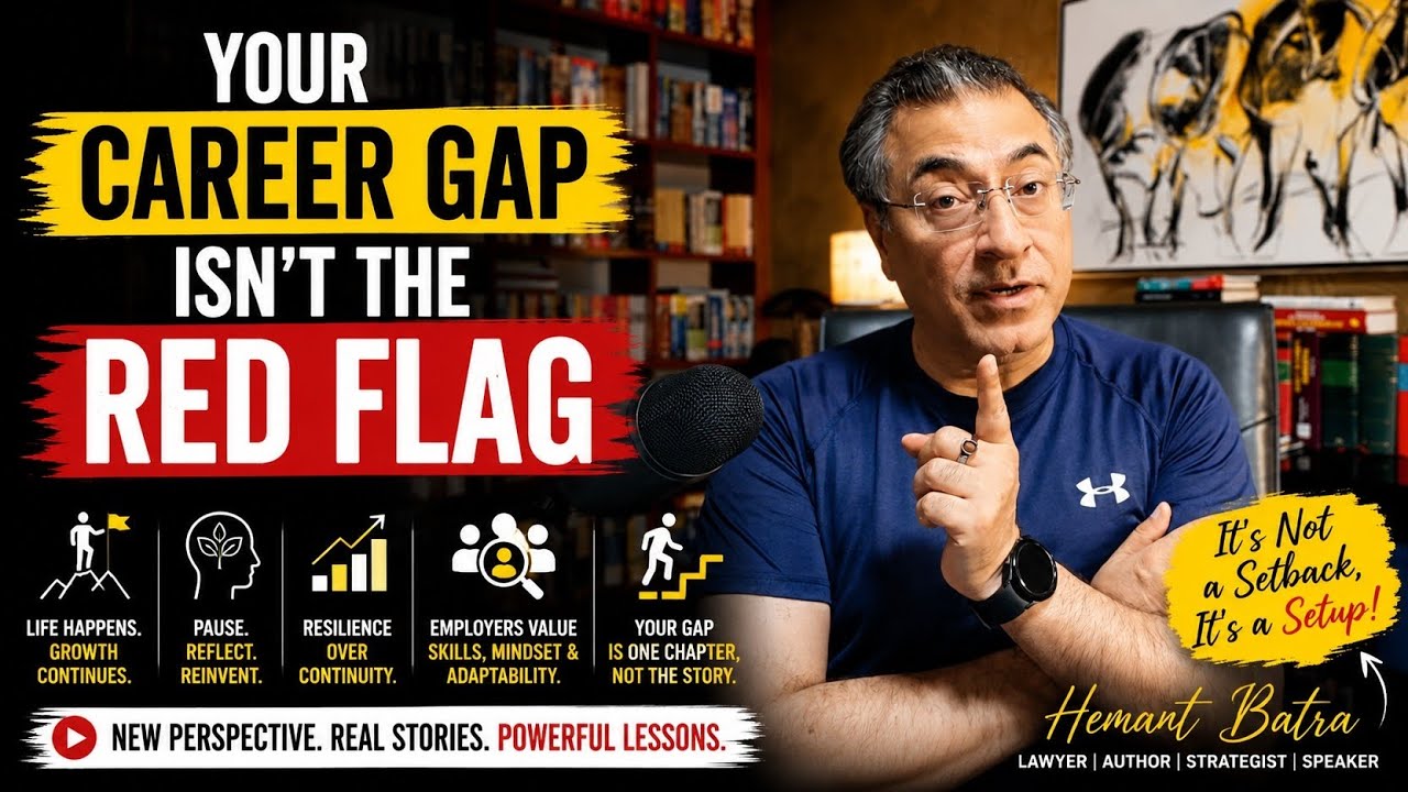 Your Career Gap Is Not the Red Flag