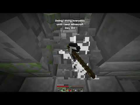 Day 382 Of Doing 1 Thing Everyday Until I Beat Minecraft