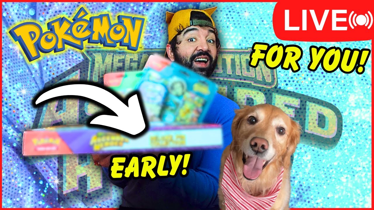 LIVE🔴 Opening "UnReleased" ASCENDED HEROES Pokemon Cards I Found EARLY!!