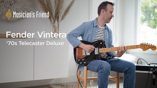Video thumbnail for Fender Vintera '70s Telecaster Deluxe Demo - All Playing, No Talking by Musician's Friend