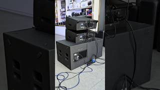 JBL SRX928S & SRX910LA Line Array & Subwoofer Setup #usa #usashorts #shorts #foryou