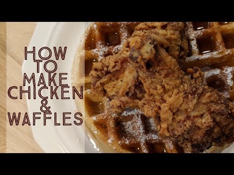 How To Make Chicken & Waffles w/ Chef Jesse Jones || Cara Di Falco || Cara's Cucina