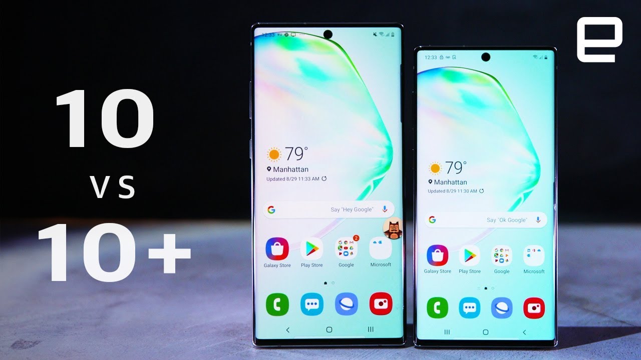 Samsung Galaxy Note 10 vs. Note 10 Plus