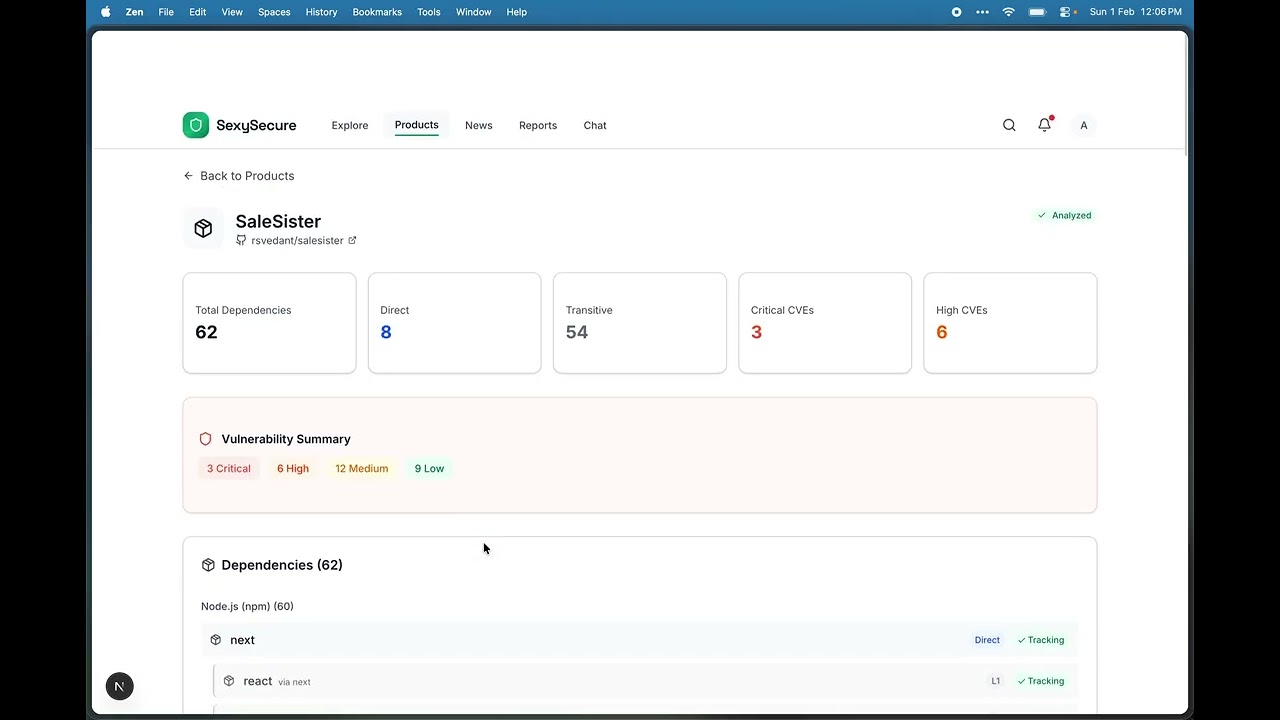 SexySecurity project preview