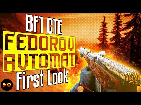 Battlefield 1: Fedorov Avtomat First Look - Aggressive Medic Weapon Review (How to, Tips and Tricks)