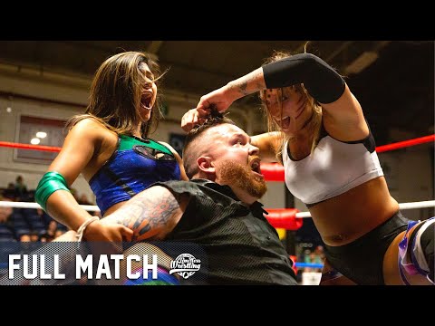 Hair vs. Career: Kris Statlander & Ashley Vox vs. Leary & Skylar (Intergender Tag, Hair Match)