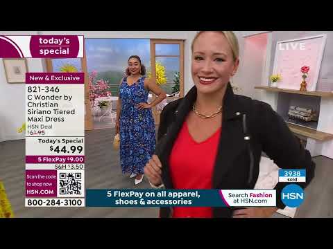 HSN | C. Wonder Christian Siriano Fashions Premiere 03.30.2023 - 01 AM