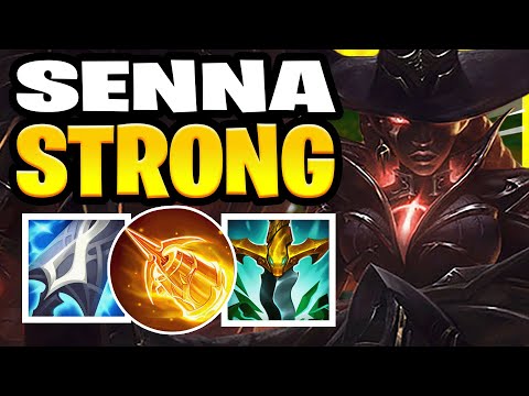 SENNA IS JUST SO STRONG IN WILD RIFT! SENNA BUILD & GAMEPLAY!