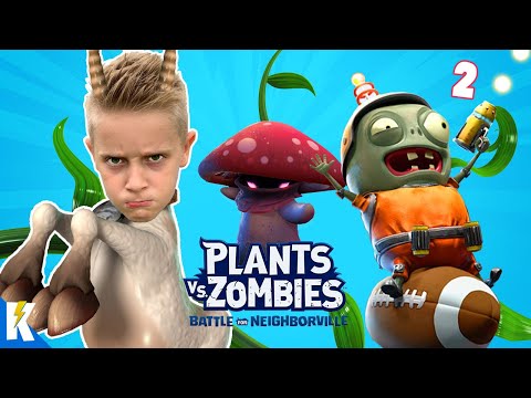 PLANT INVASION! Plants vs Zombies - Battle for Neighborville Gameplay Part 2! K-City GAMING