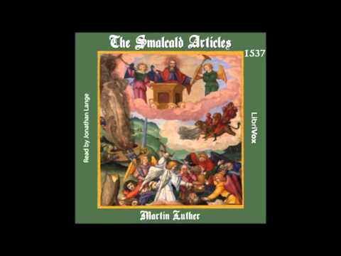 The Smalcald Articles 1537