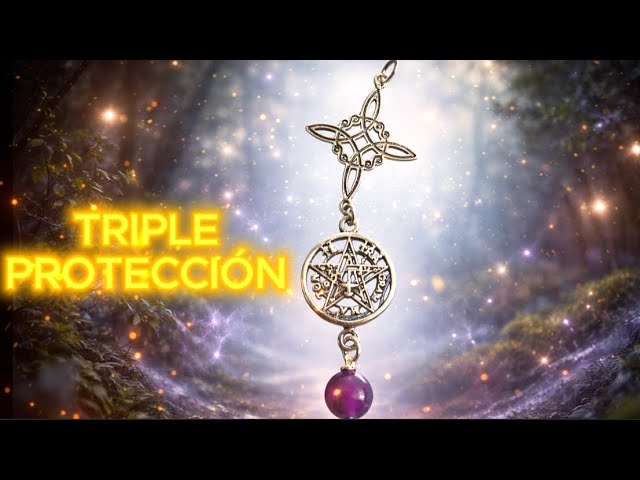 Vídeo relacionado con Pulsera Triple Protección con Nudo de bruja, Tetragramaton y Medalla de San Benito, Acero Inoxidable 316L, 17cm Ajustable, Cadena 1mm, Amuleto Esotérico, Dorado y Plateado (Triple Protección Plateada)