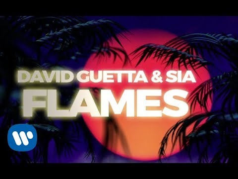 Video Flames (Letra) de David Guetta sia