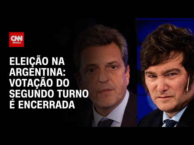 Eleições na Argentina: votação do segundo turno é encerrada | AGORA CNN