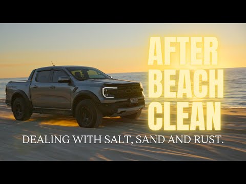 How To Clean Your 4WD After a BIG Beach Trip - Remove Salt & Sand Safely.